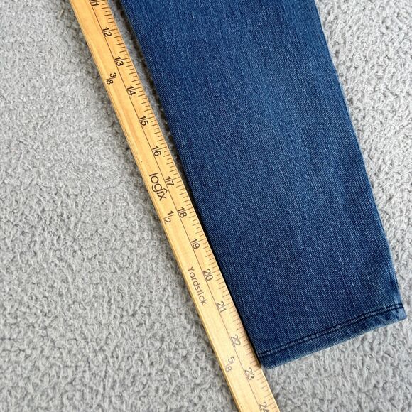 Spanx Jean-Ish Ankle Leggings Women M Skinny High Rise Denim Shaping 26 x 23 - Picture 9 of 11
